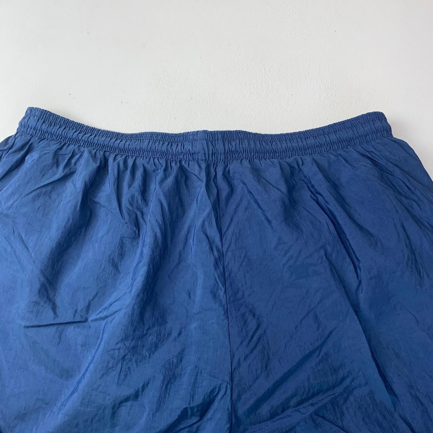 Reebok Athletic Shorts Elastic Waist Blue Sports Mens L