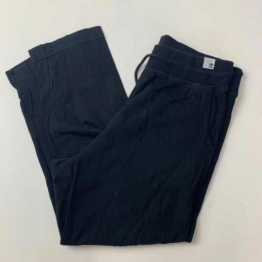 Womens ADIDAS Straight Leg Jogging Bottoms / Black / Uk14 / Medium / Joggers