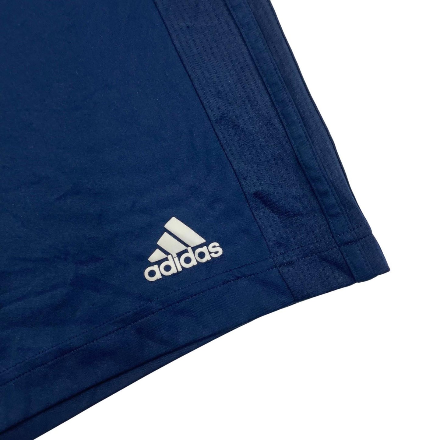 ADIDAS Athletic Shorts Elastic Waist Blue Mens M