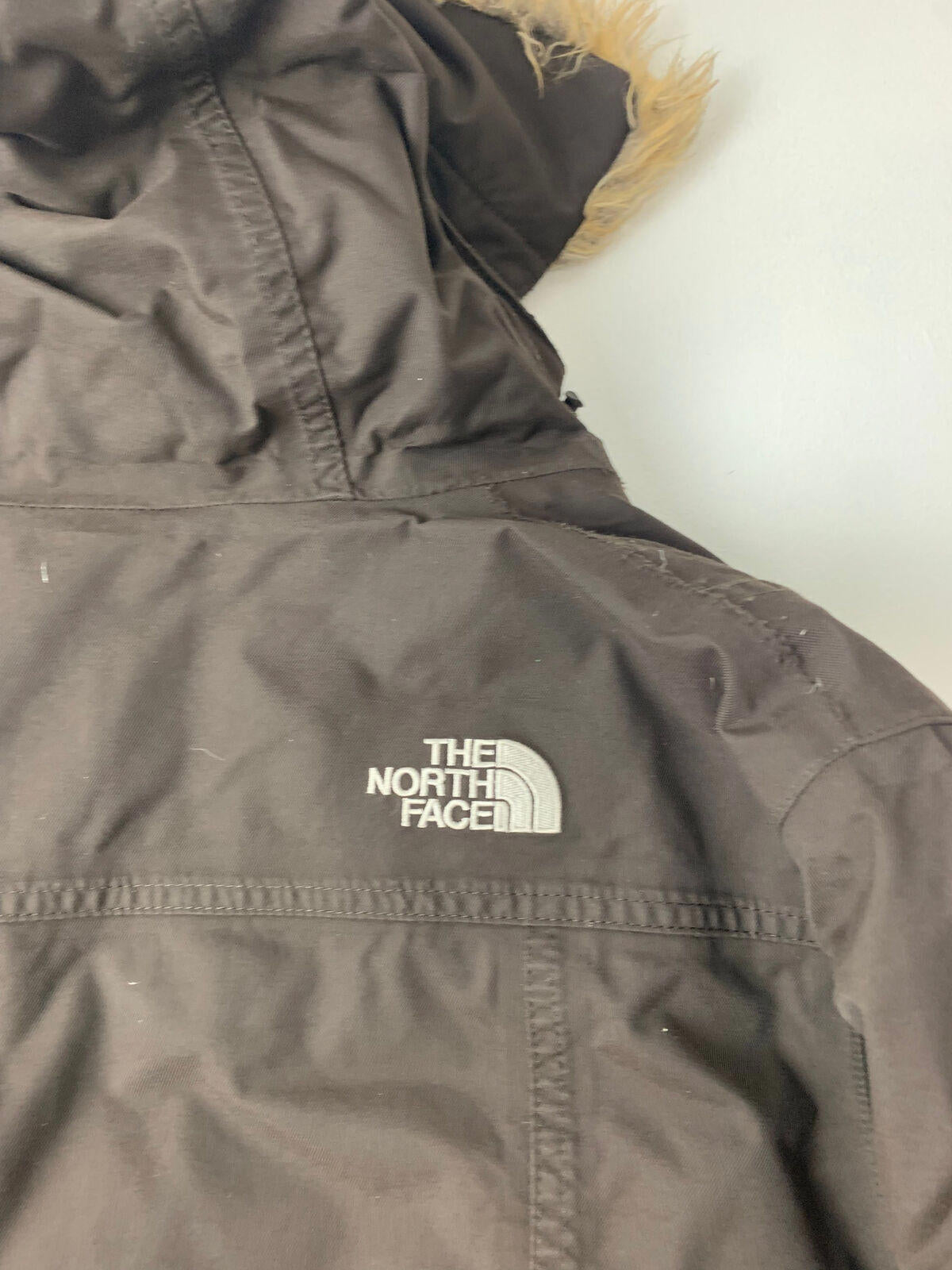Women’s THE NORTH FACE Hyvent Padded Winter Coat / Brown / Small / Long Jacket