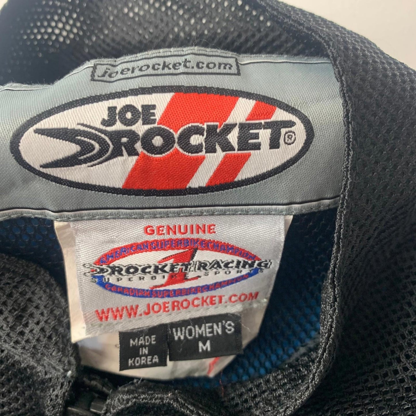 Joe Rocket Motorcycle Mesh Protective Jacket Black Women’s Medium