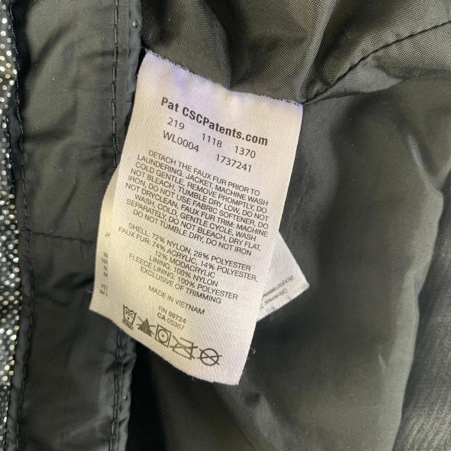 Columbia Interchange Jacket Faux Fur Trim Omni-Heat Grey Womens L