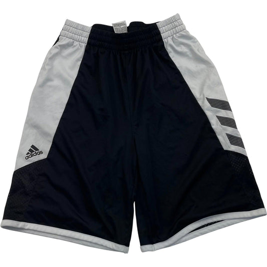 Adidas Aeroready Athletic Shorts Black White XL Boys XL