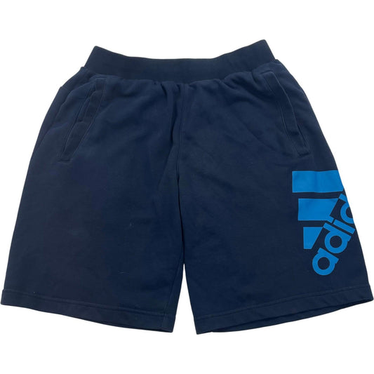 Adidas Climalite Logo Shorts Blue Casual Athletic Mens Size S