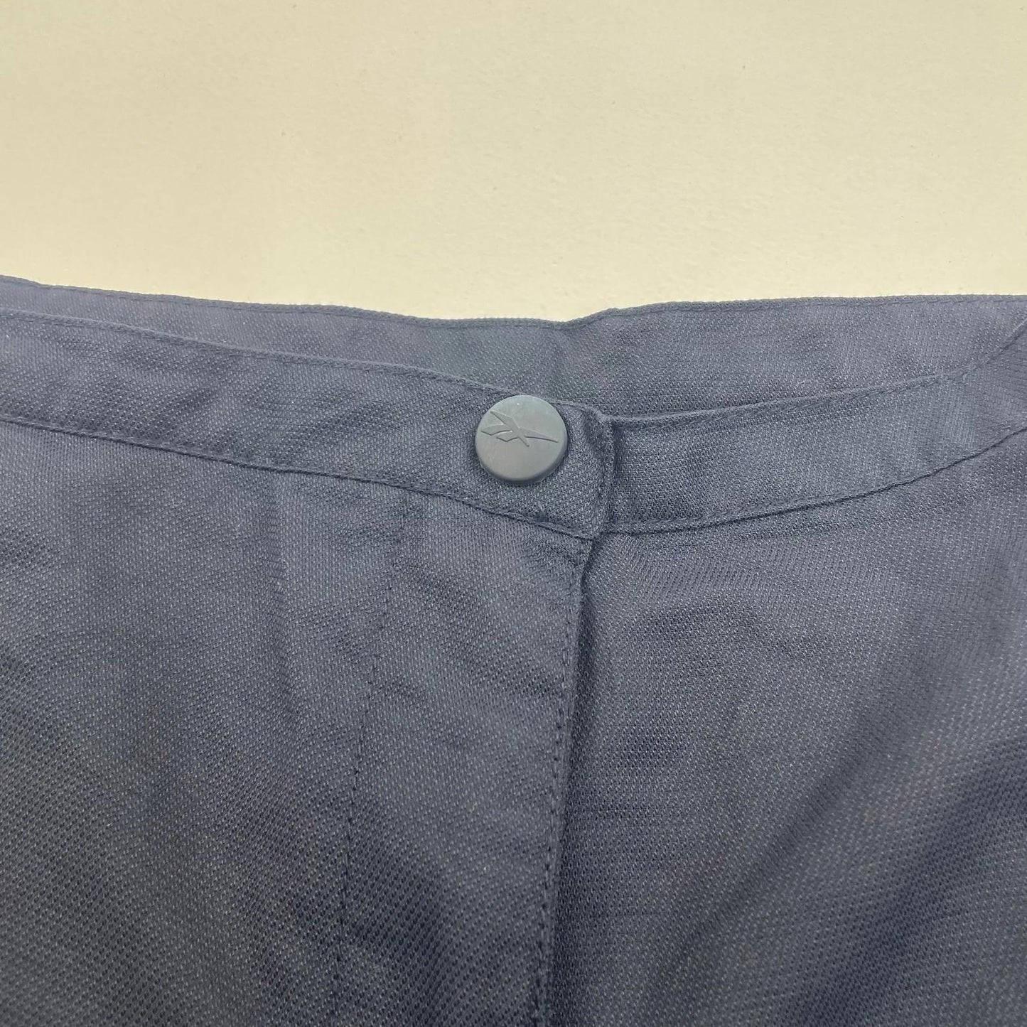 REEBOK Casual Athletic Shorts Navy Blue Womens UK 16