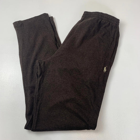 Mens RALPH LAUREN Brown Joggers / Medium Tall / Straight Leg
