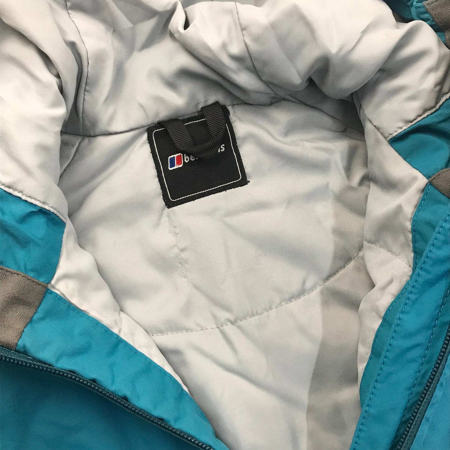 Womens BERGHAUS Blue Hydroshell Padded Jacket , Size Medium