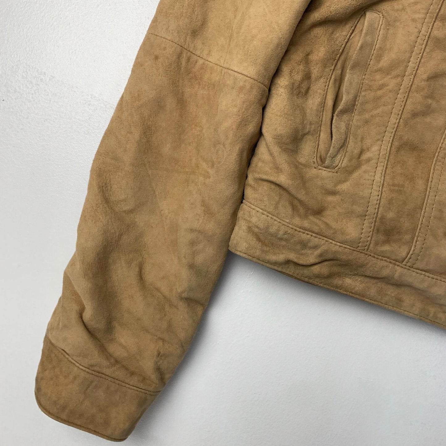 Women’s LEVIS Suede Sherpa Jacket / Small