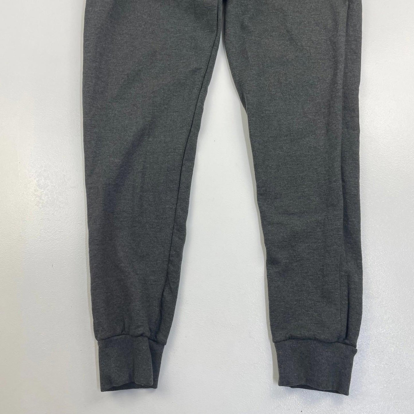 Champion Athletic Joggers Drawstring Cuffed Grey Logo Men M