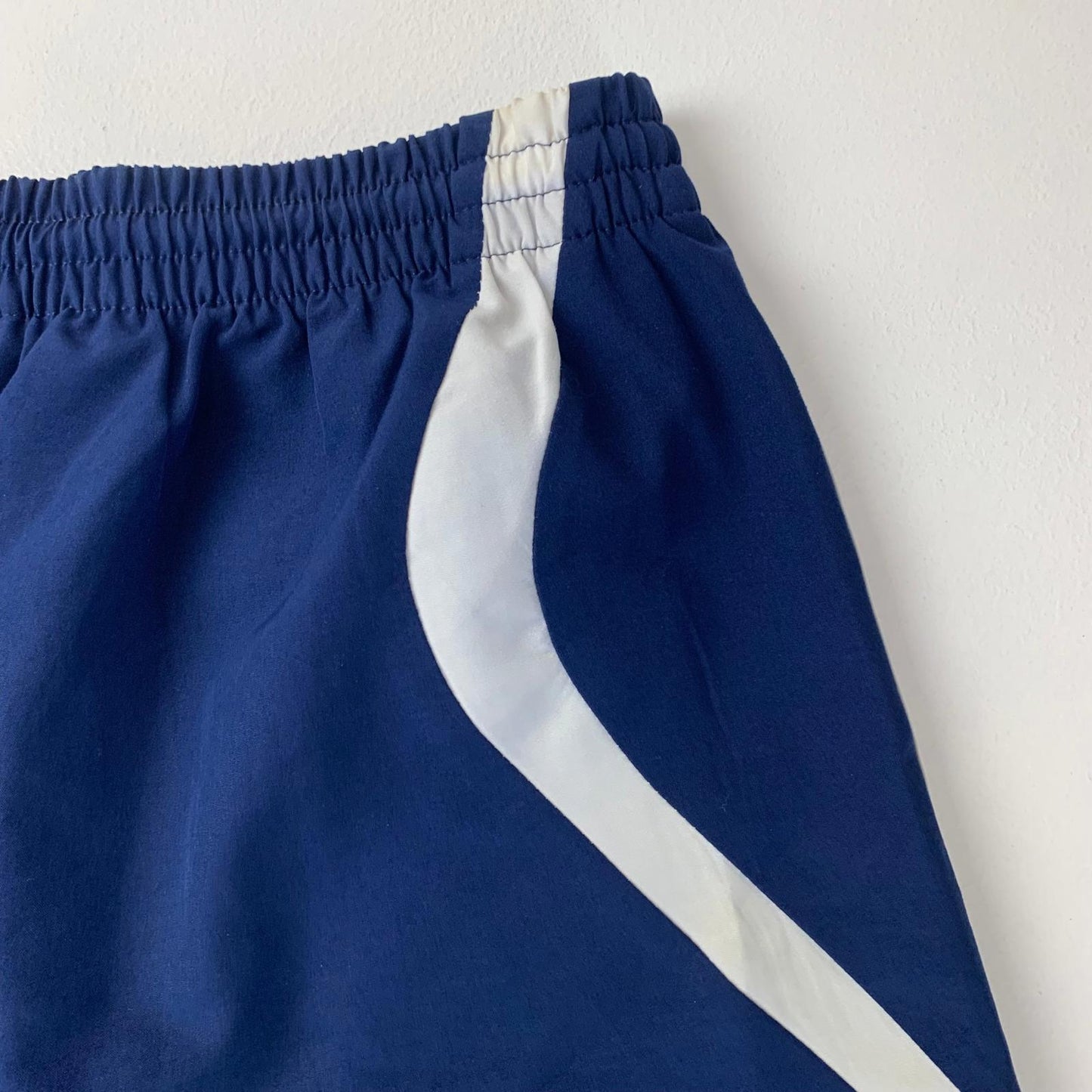 ADIDAS Boys Athletic Shorts Classic Blue Striped Sports UK 15-16Y