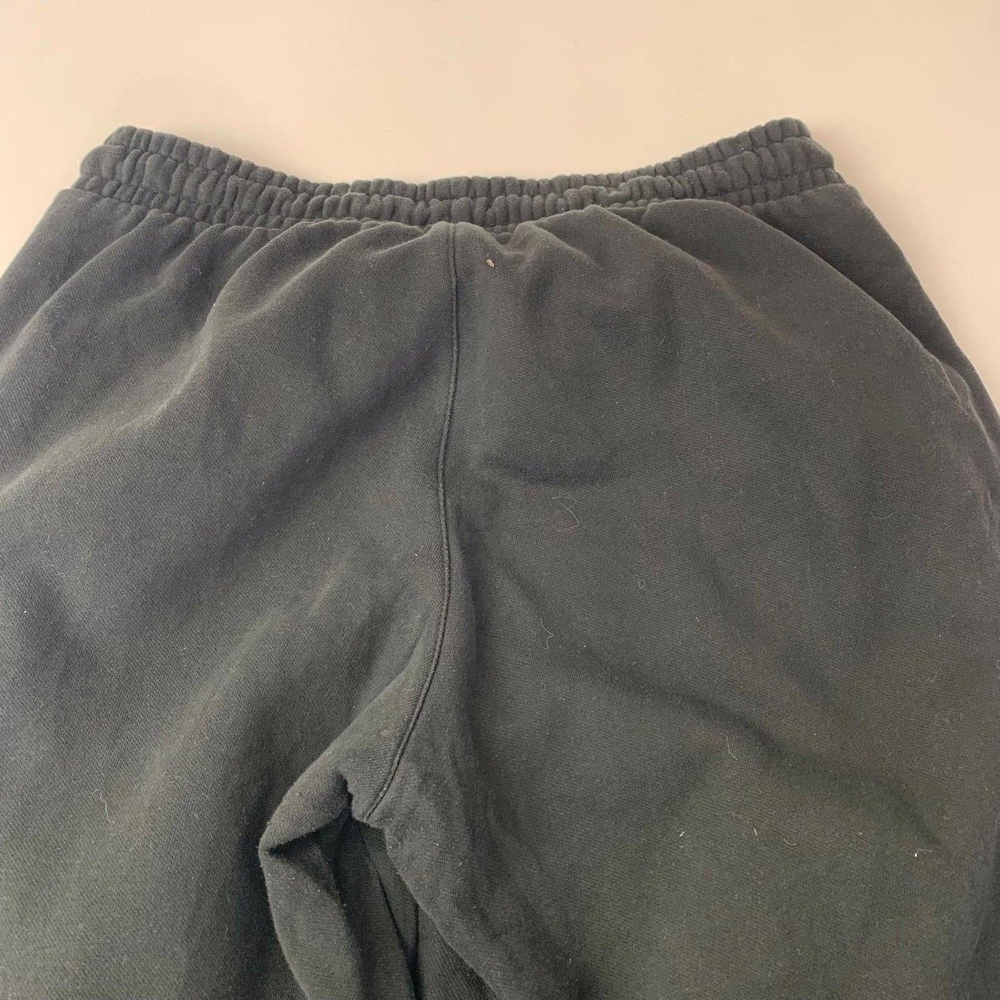 PUMA Activewear Jogger Sweatpants Elastic Waist Black Mens Large L