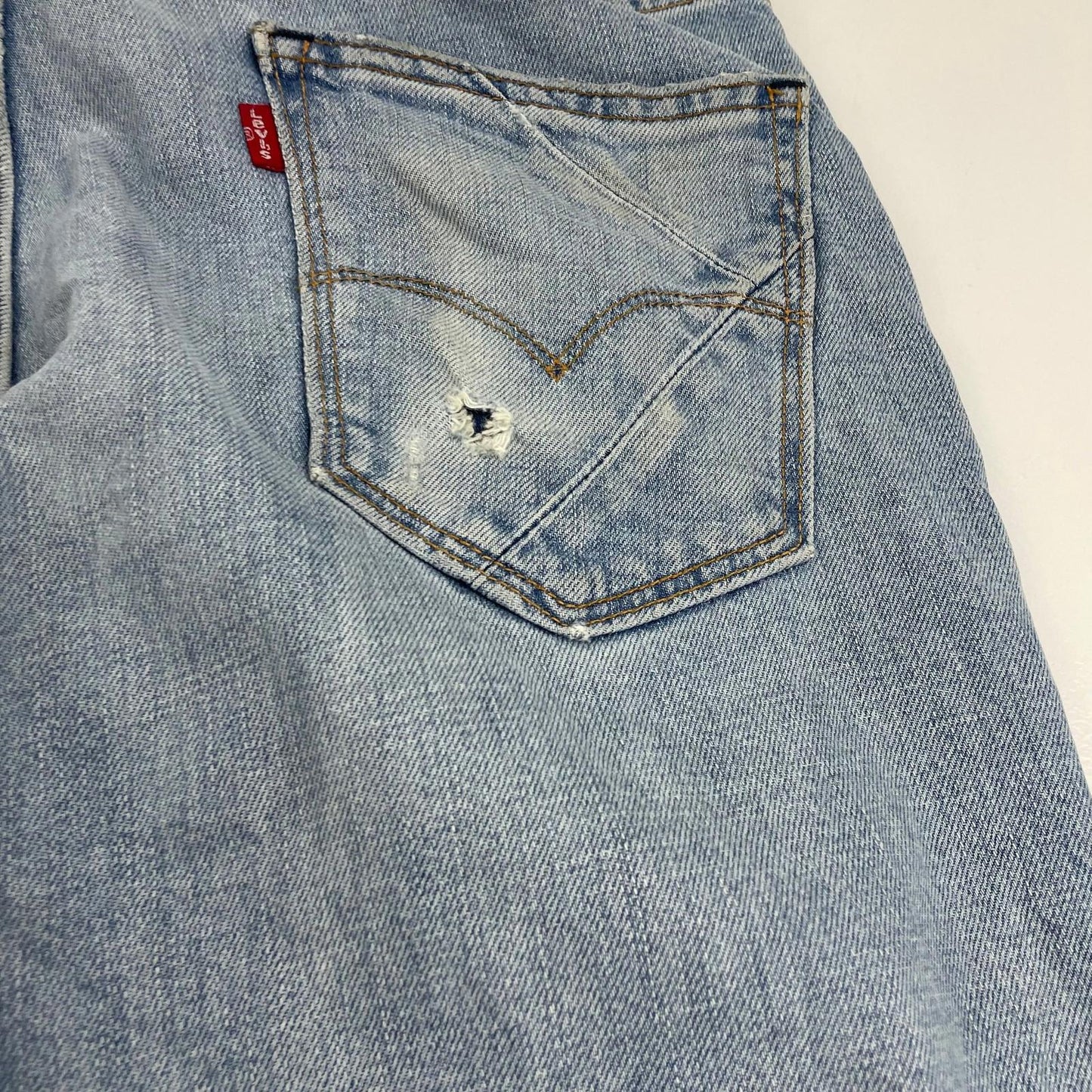 Levi Strauss 511 Slim Fit Mid Blue Denim Jeans Casual Mens W30 L32