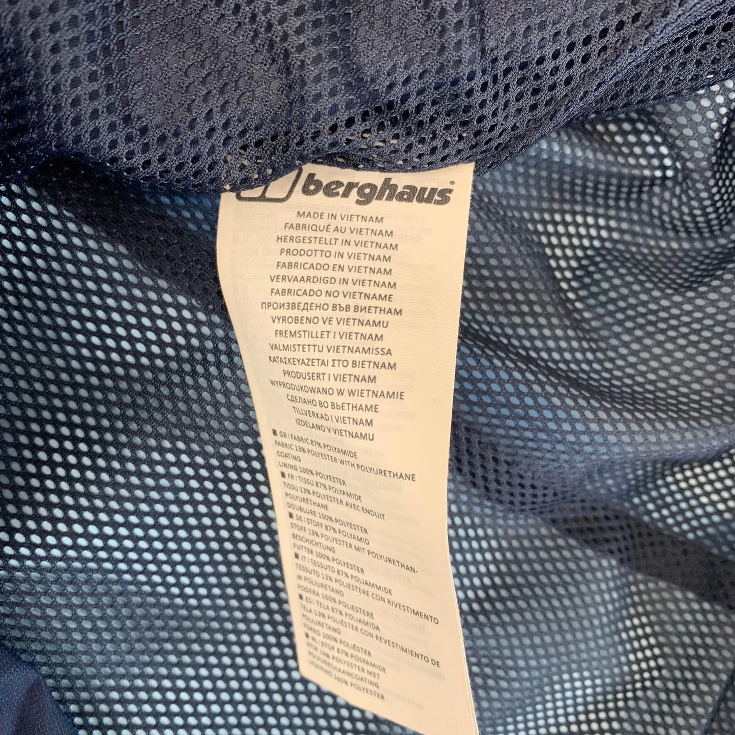 Women’s BERGHAUS HydroShell Jacket / Blue / Uk8 / XS / Walking / Camping