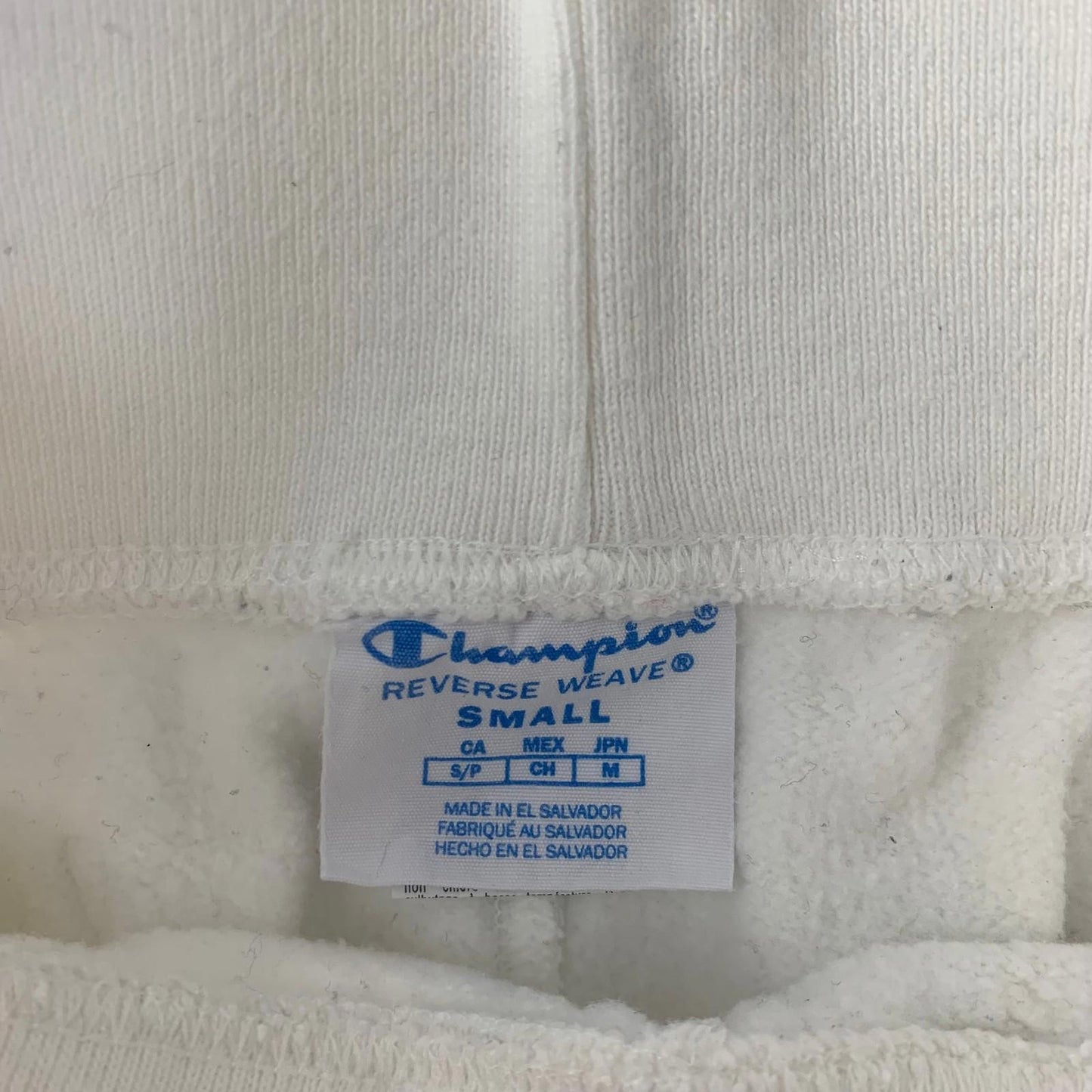 Champion Reverse Weave Jogger Track Pants White Womens Size S