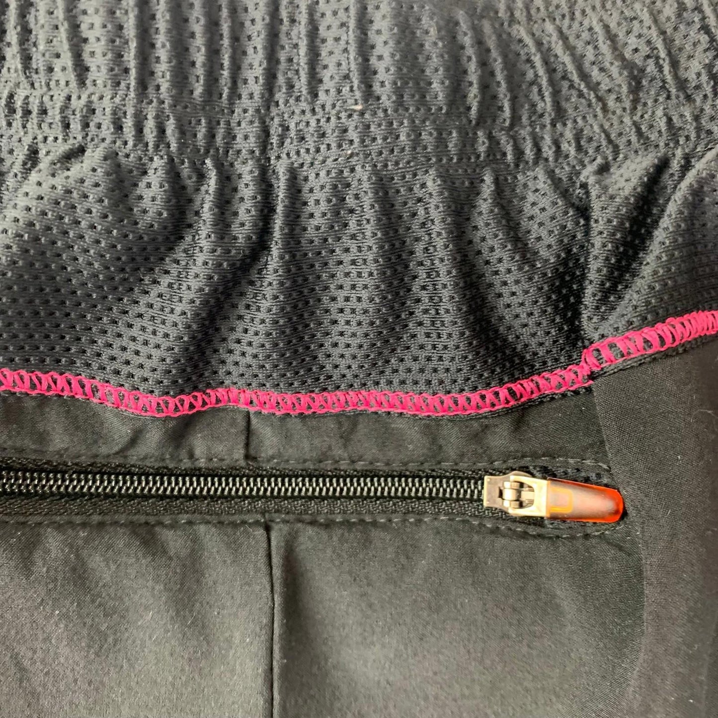 Nike Running Shorts Dri-FIT Black Pink Stitching Womens Medium