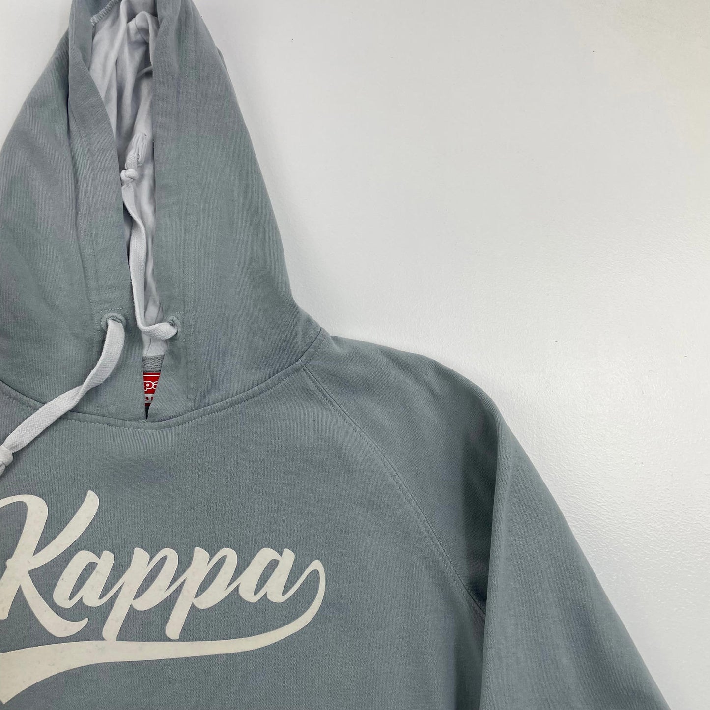 Women’s KAPPA Grey Spell Out Hoodie , Size Large