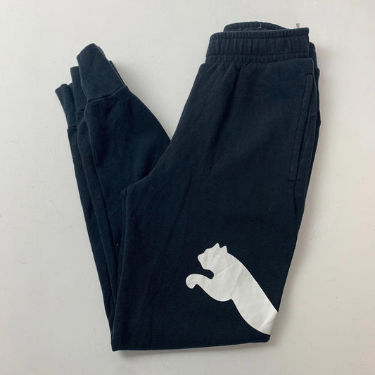 Mens PUMA Jogging Bottoms / Black / Small / Joggers / Sweatpants
