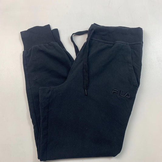 Women’s FILA Joggers / Medium / Black / Sweatpants / Jogging Bottoms