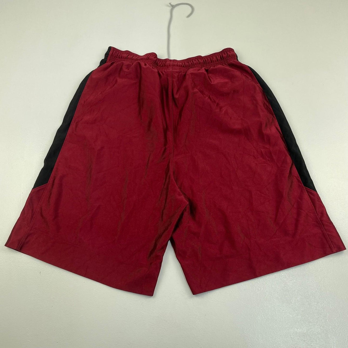 NIKE Team Basketball Shorts Performance USC Red Black Mens Medium