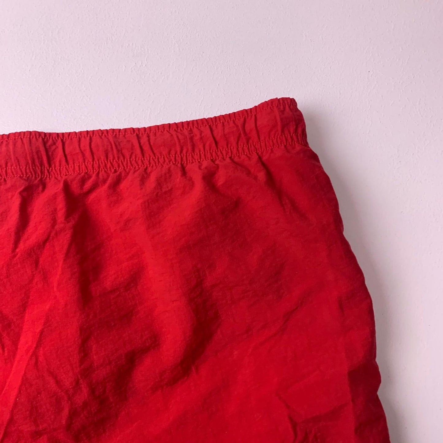 REEBOK Swim Shorts Retro Red Mesh Lined Lightweight Mens XL