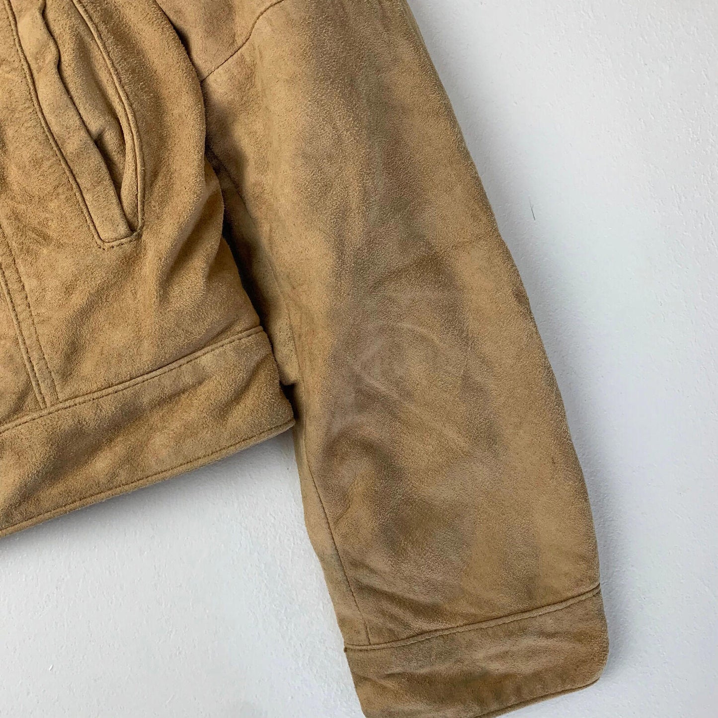 Women’s LEVIS Suede Sherpa Jacket / Small