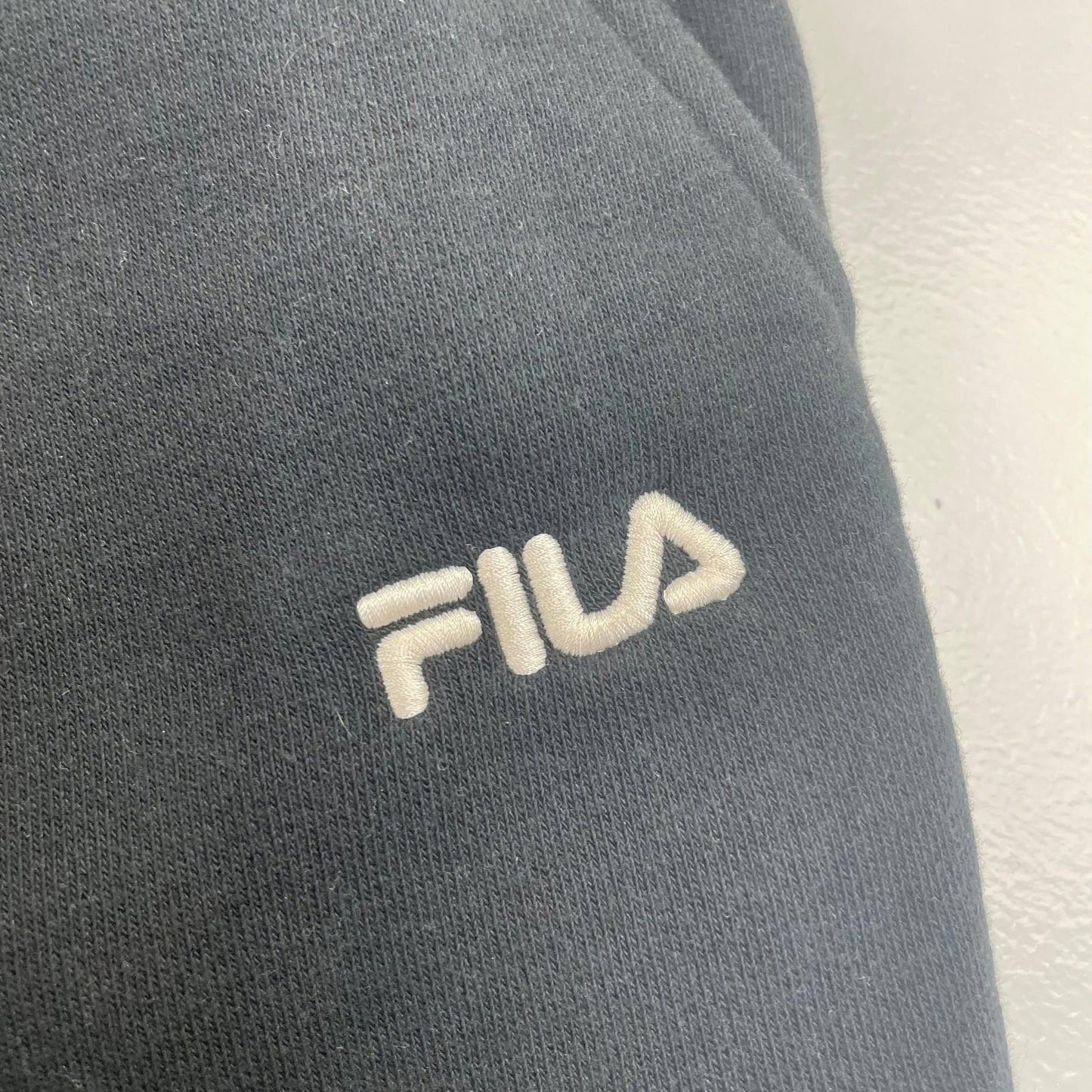 FILA Sweatpants Elastic Waist Joggers Black Women XL