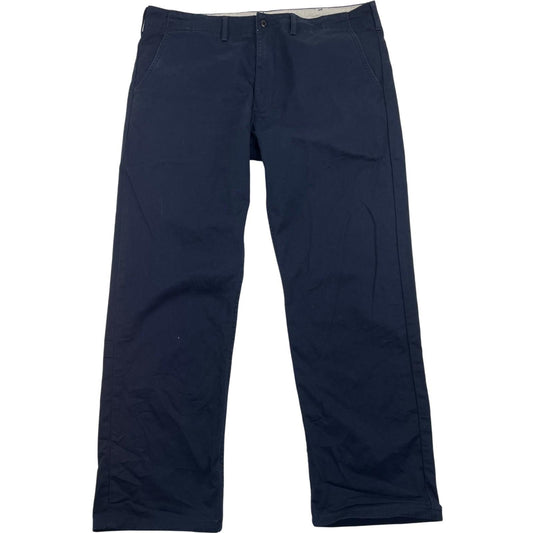 Levi's Navy Chino Trousers Casual 90s Straight Leg Mens Size 36 X 32