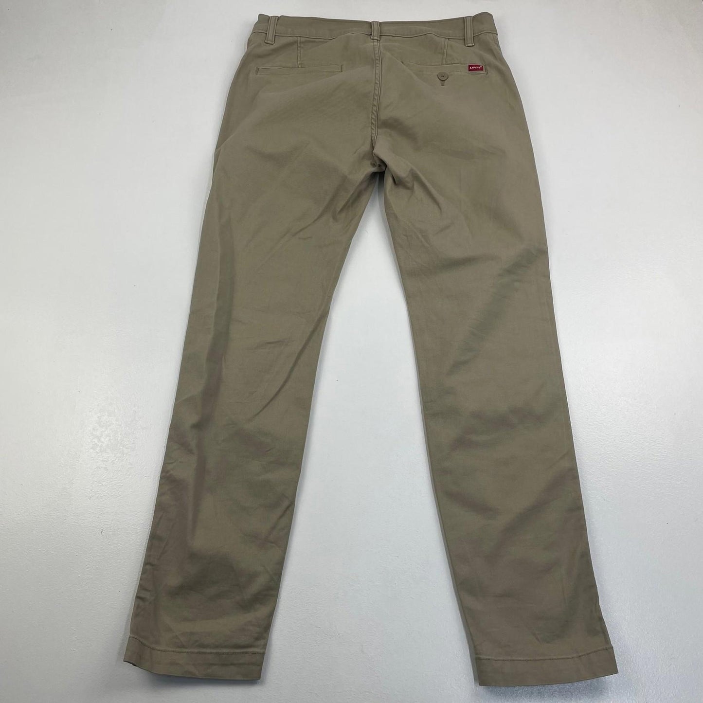 Levi's XX Chino Standard Fit Trousers Casual Beige Mens W29 L30