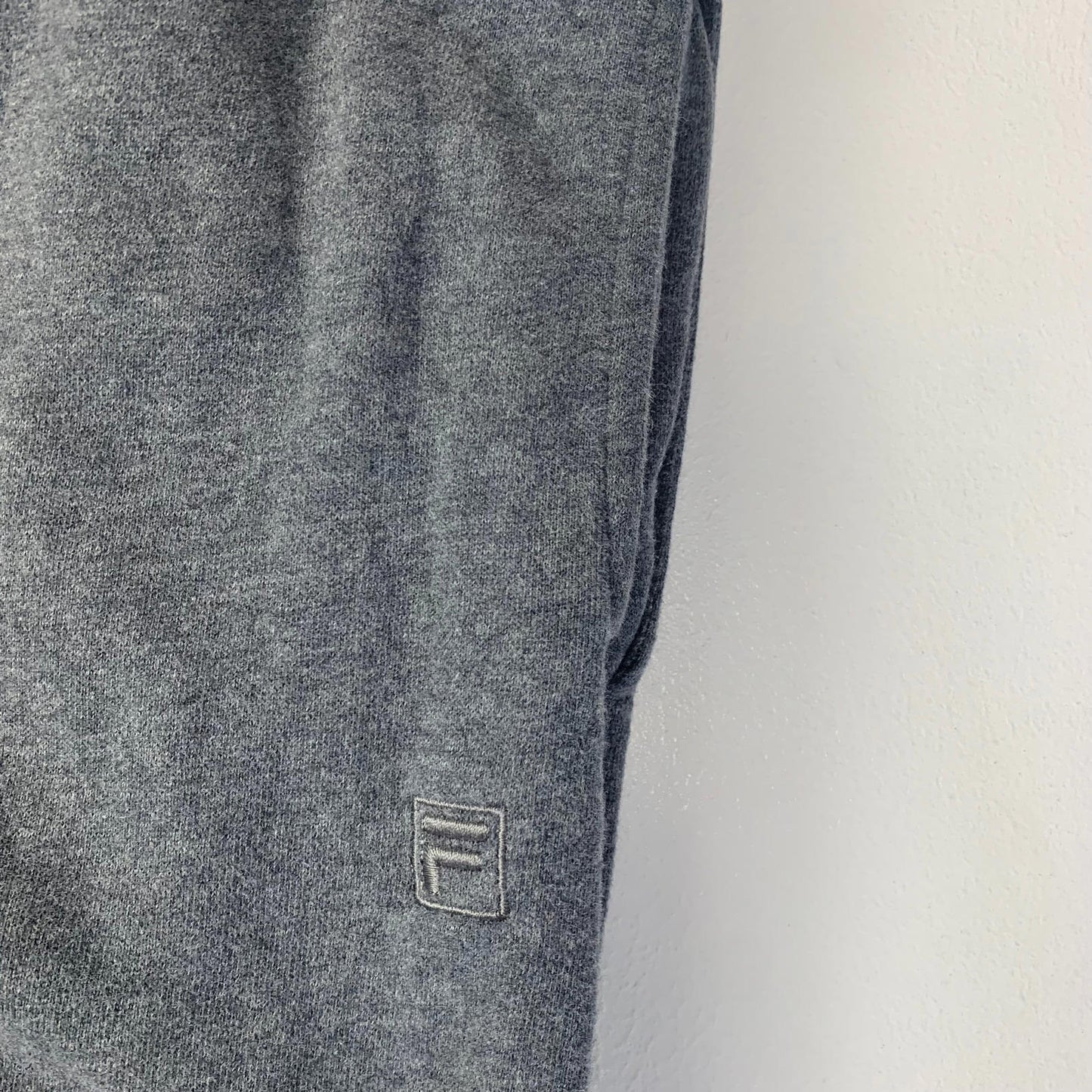 Mens FILA Wide Fitting Joggers / Large Short / Grey
