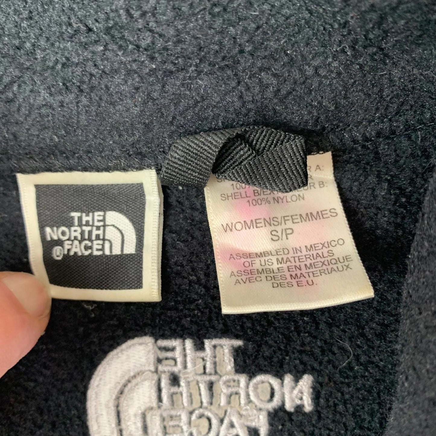 The North Face Polartec Fleece Jacket Black Outdoor Women's Small