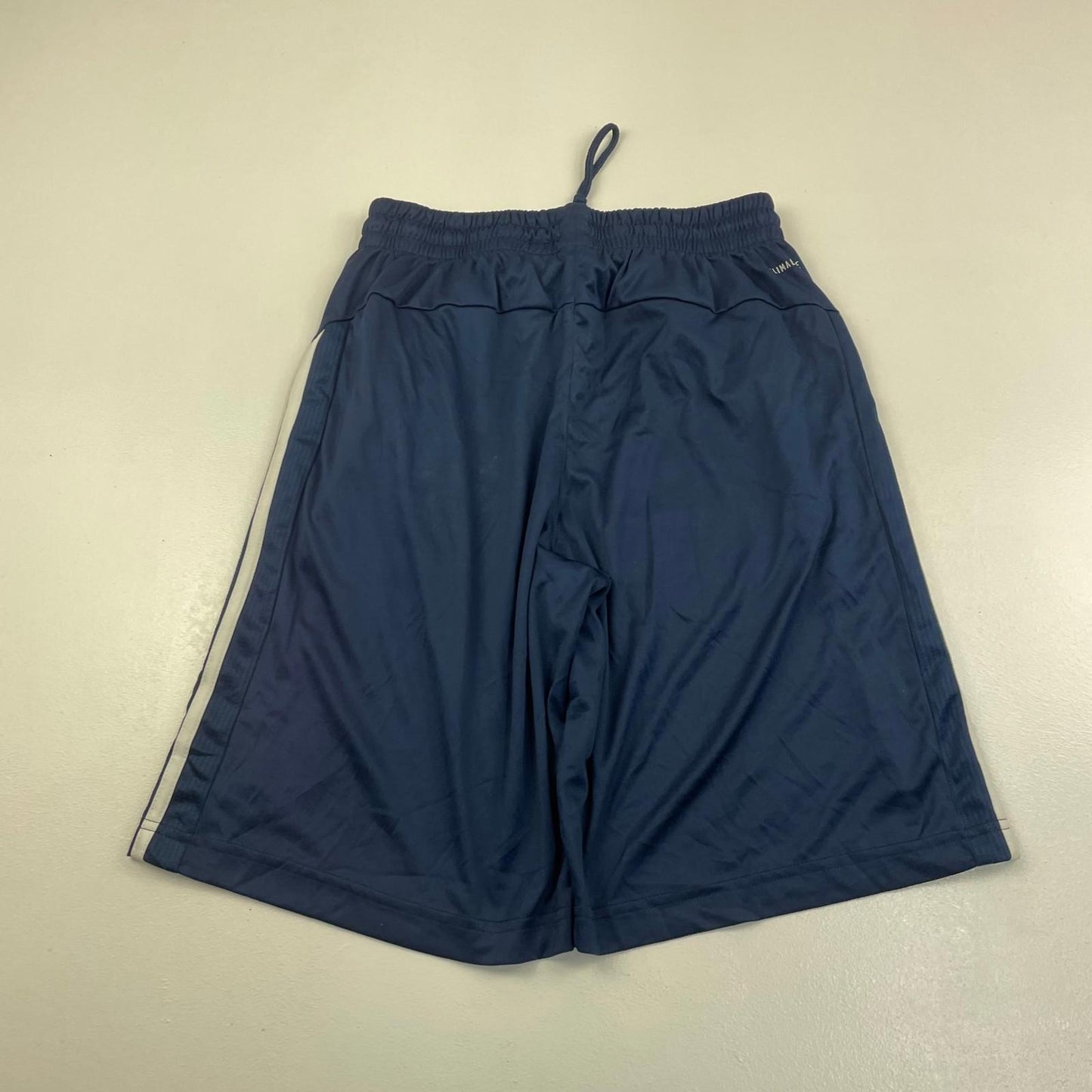 ADIDAS Climalite Shorts Athletic Moisture-Wicking Navy Mens Medium