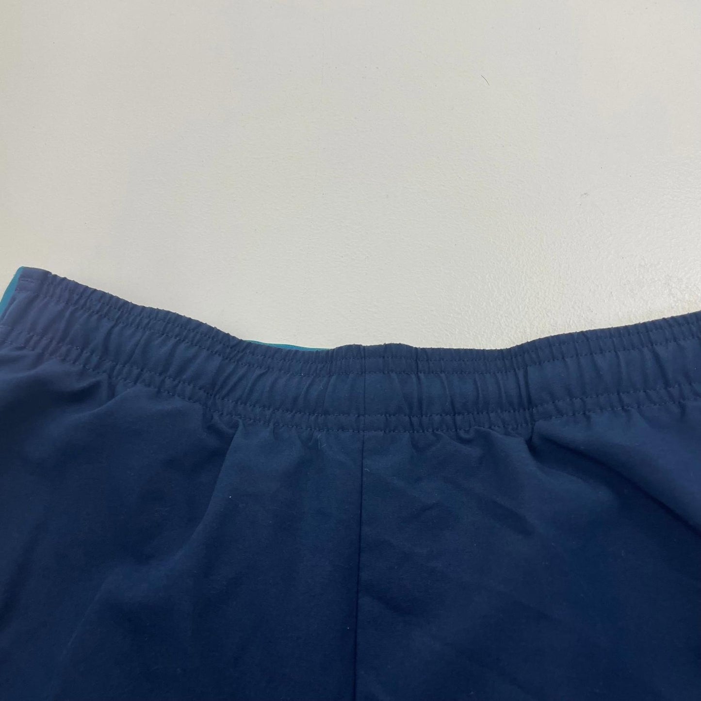 Adidas Athletic Shorts Blue Elastic Waist Drawstring Mens M