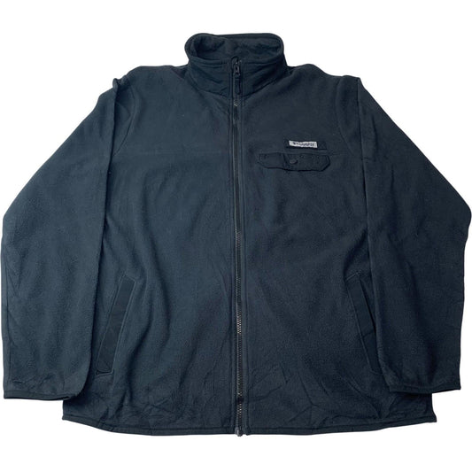 Columbia PFG Fleece Jacket Performance Gear Black Outdoor Mens M