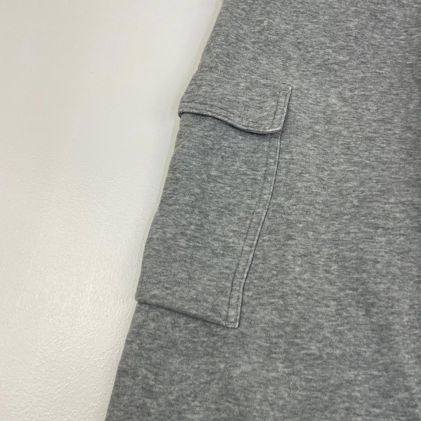 NIKE Cargo Jogger Sweatpants Grey Relaxed Fit Mens M