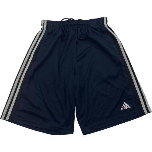 Adidas Climalite Activewear Shorts Athletic Navy Striped Mens Small