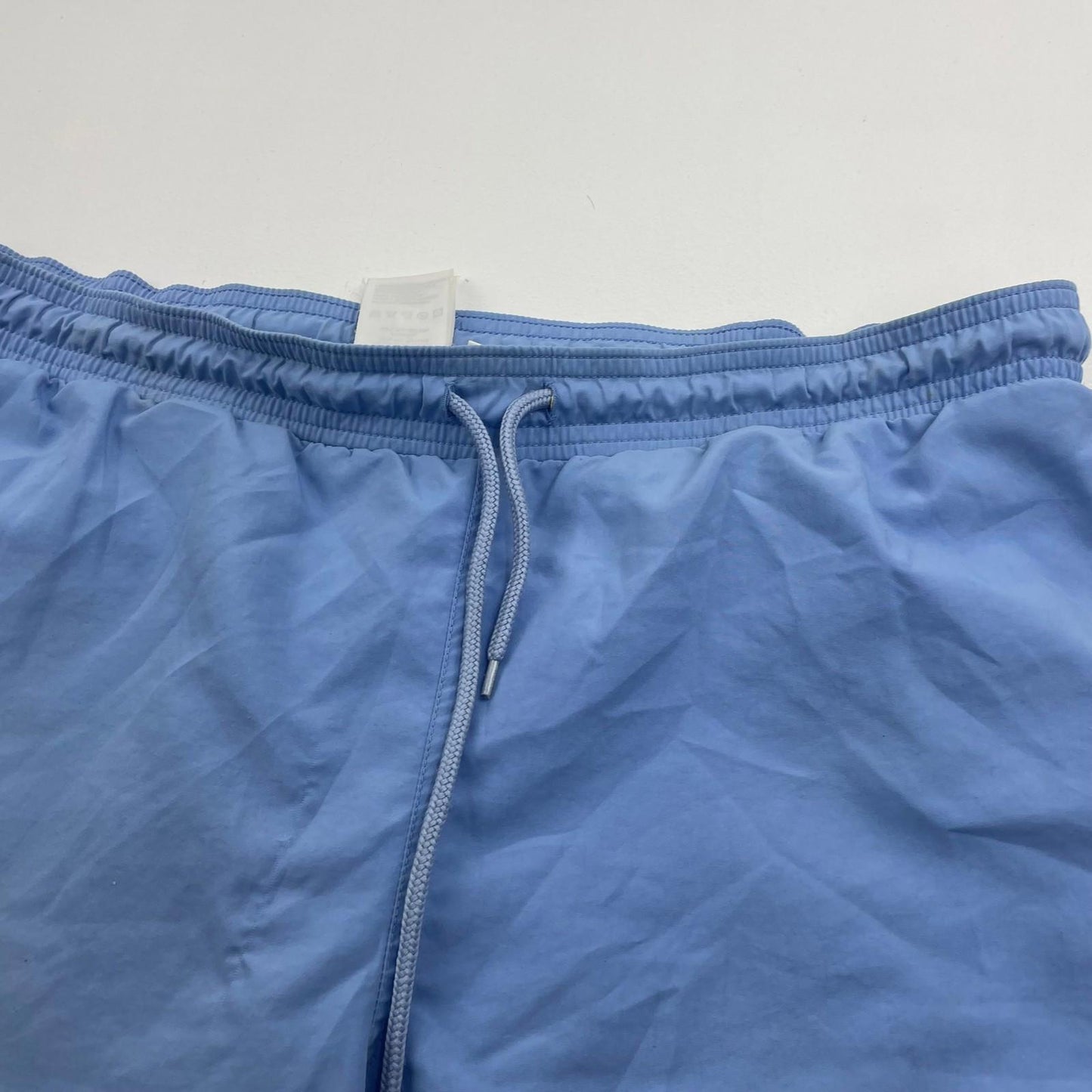 Adidas Swim Shorts Quick Dry Elastic Waist Blue Mens L
