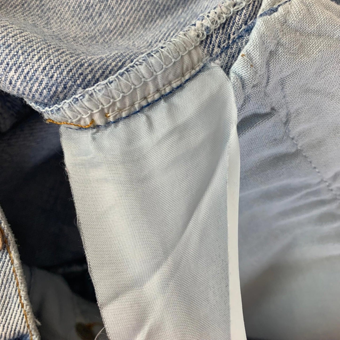 Levi's 550 Vintage Straight Leg Light Blue Jeans Mens 30 X 28