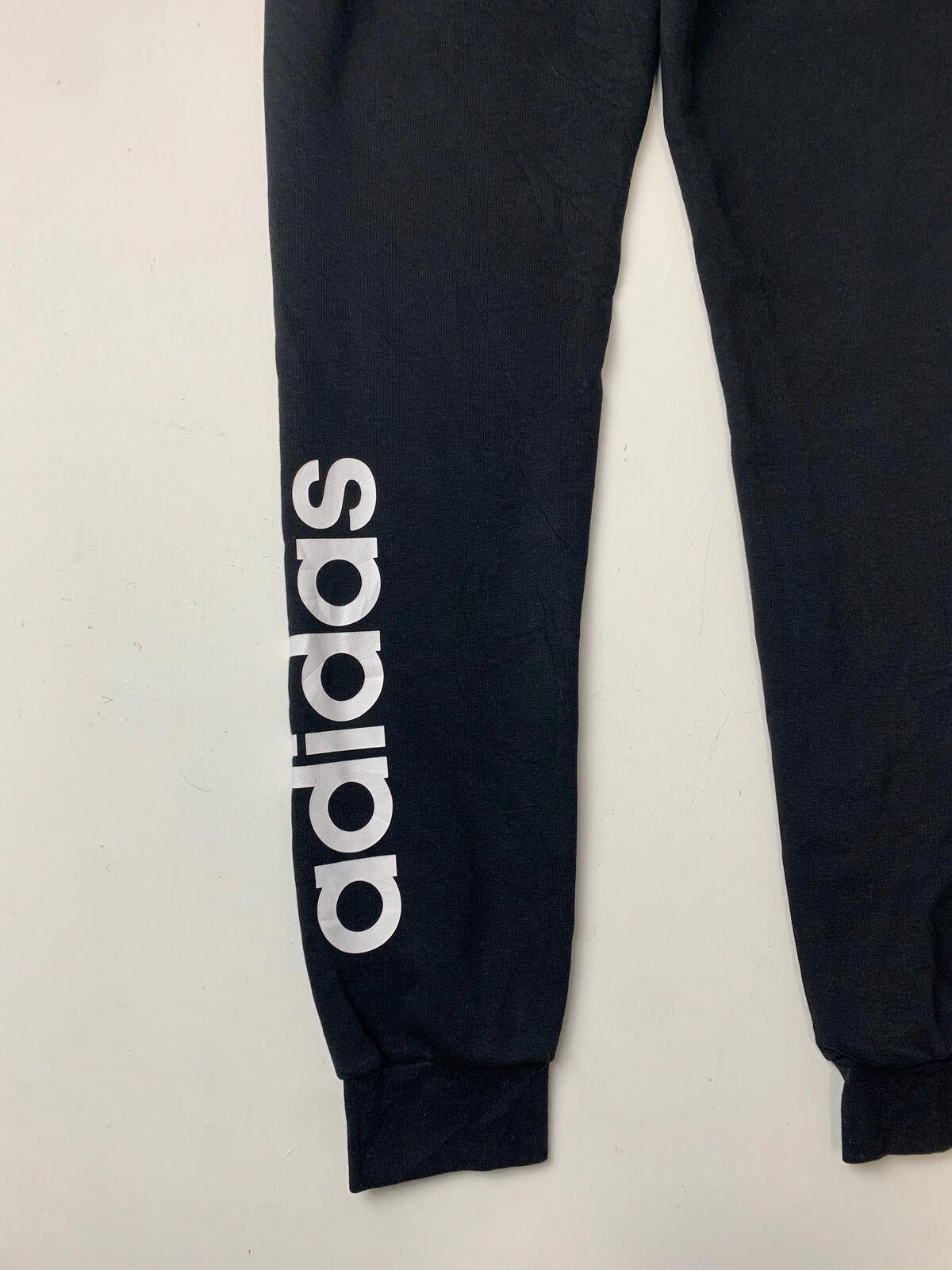 Women’s ADIDAS Straight Fit Jogging Bottoms / Black / XS / Joggers / Sweatpants