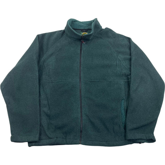 Cabela's Fleece Jacket Outdoor Gear Green Warm Zipper Women's Medium
