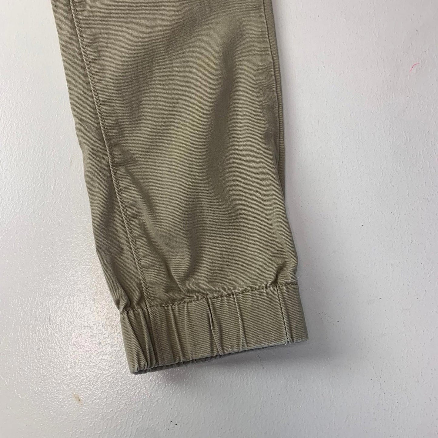 Levi's Chino Style Trousers Casual Elastic Cuffs Khaki Mens W28 L30