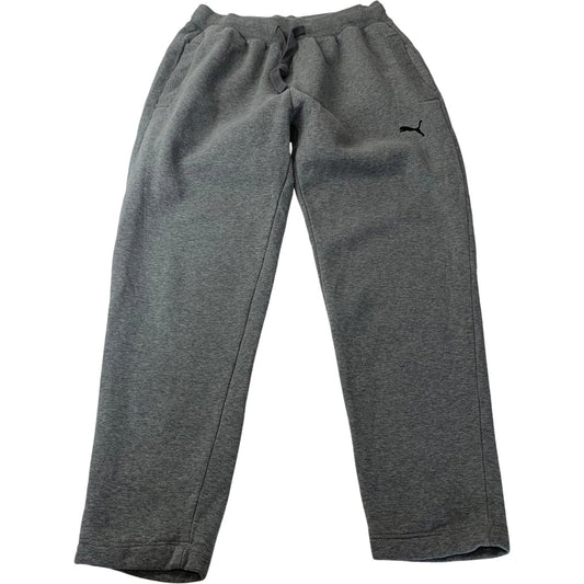 PUMA Sweatpants Jogger Style Fleece Lined Grey Women's Size M