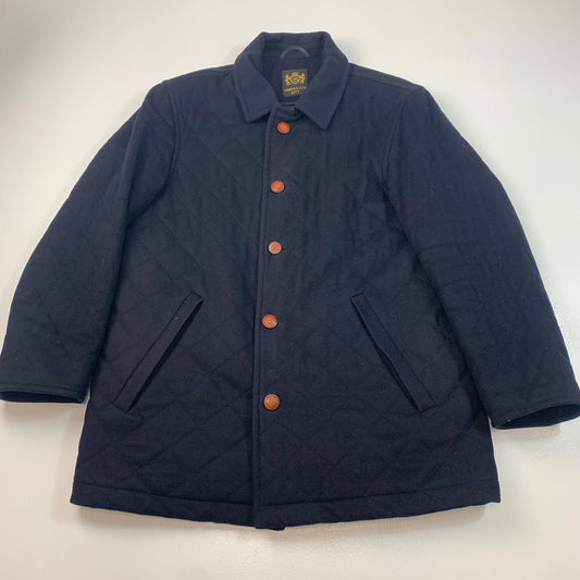 Mens OBERRAUCH ZITT Quilted Jacket / Dark Blue / Large