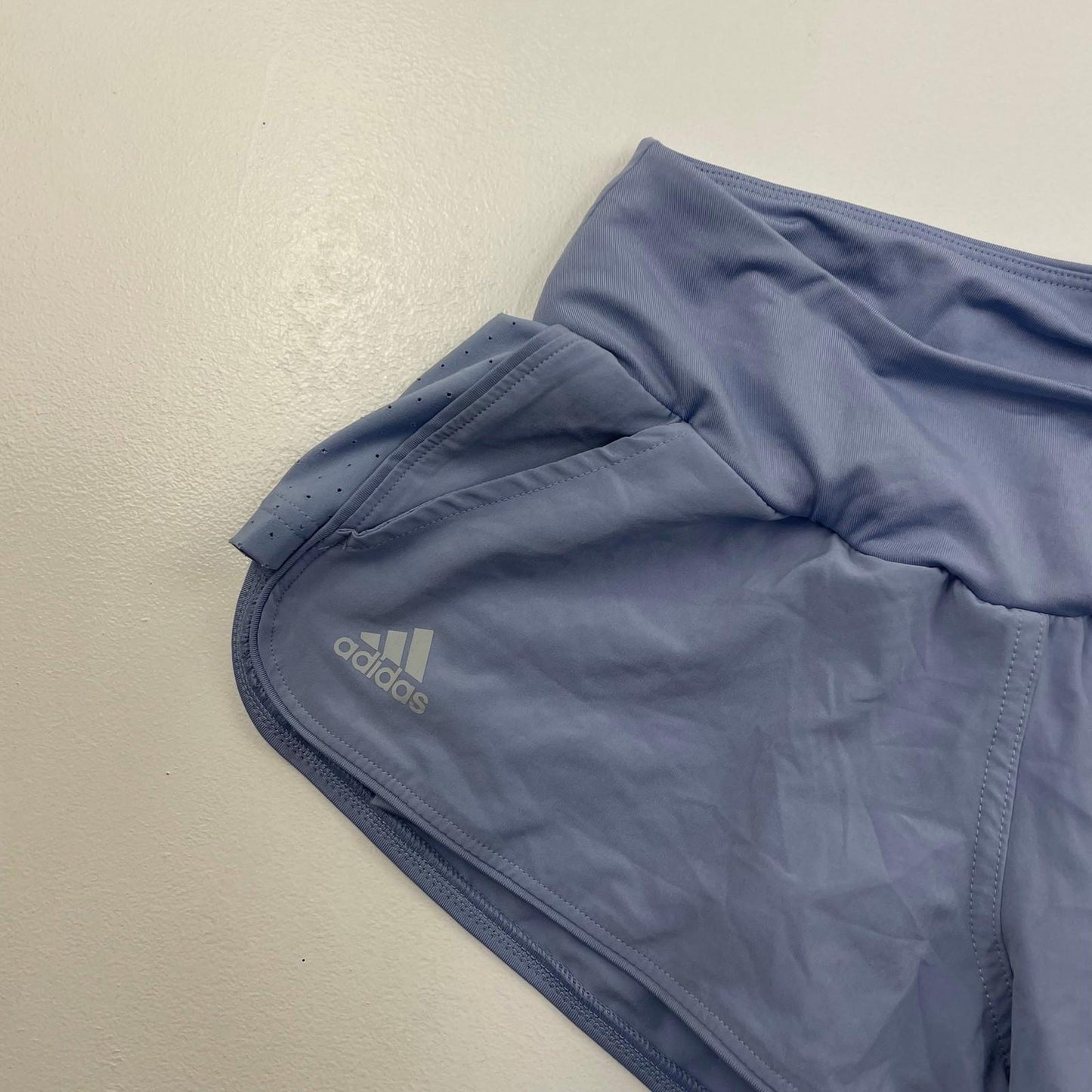 ADIDAS Climalite Shorts Athletic Blue Lightweight Women 2XS
