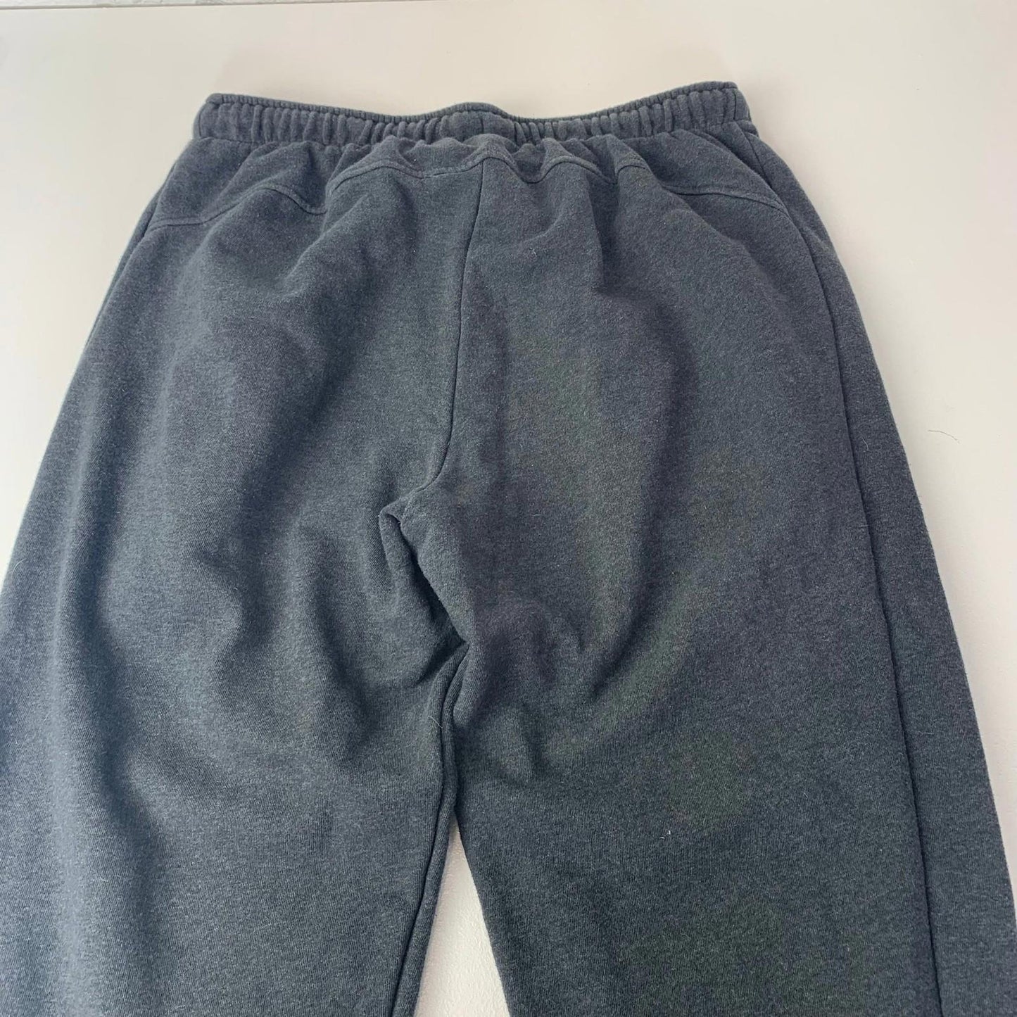 PUMA Jogger Sweatpants Elastic Waist Comfort Fit Grey Mens L