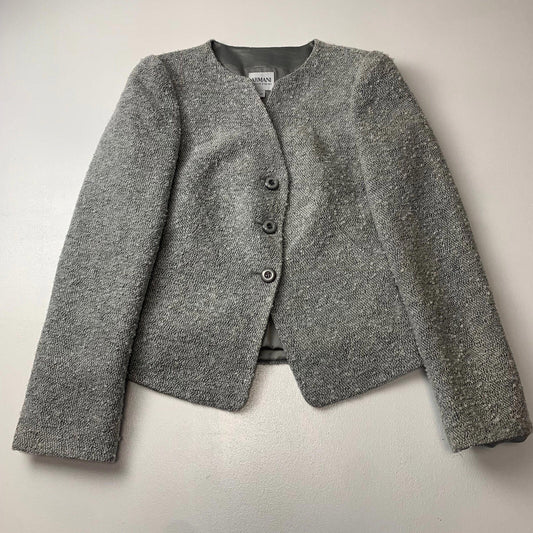 Women’s ARMANI COLLEZIONI Jacket / Silver  / Uk 8