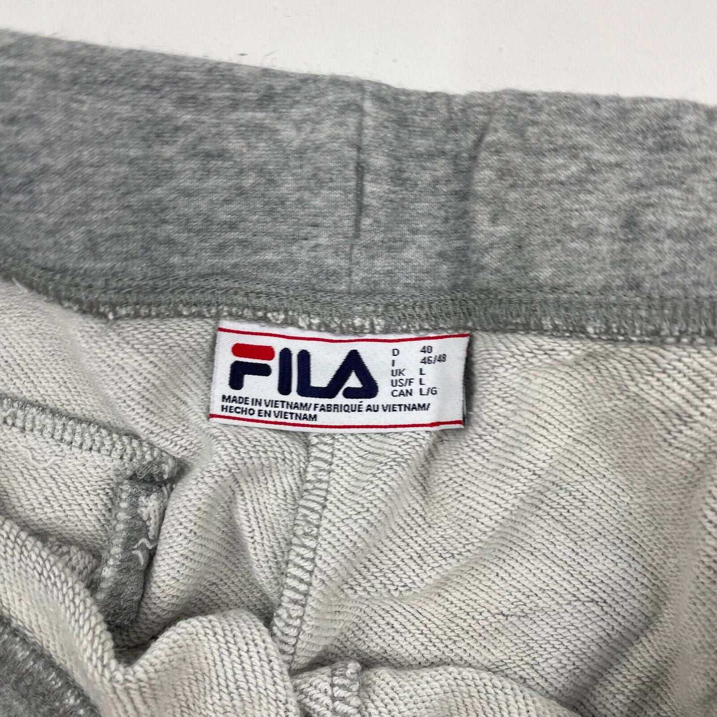 Women’s FILA Grey Joggers , Jogging Bottoms , Size L