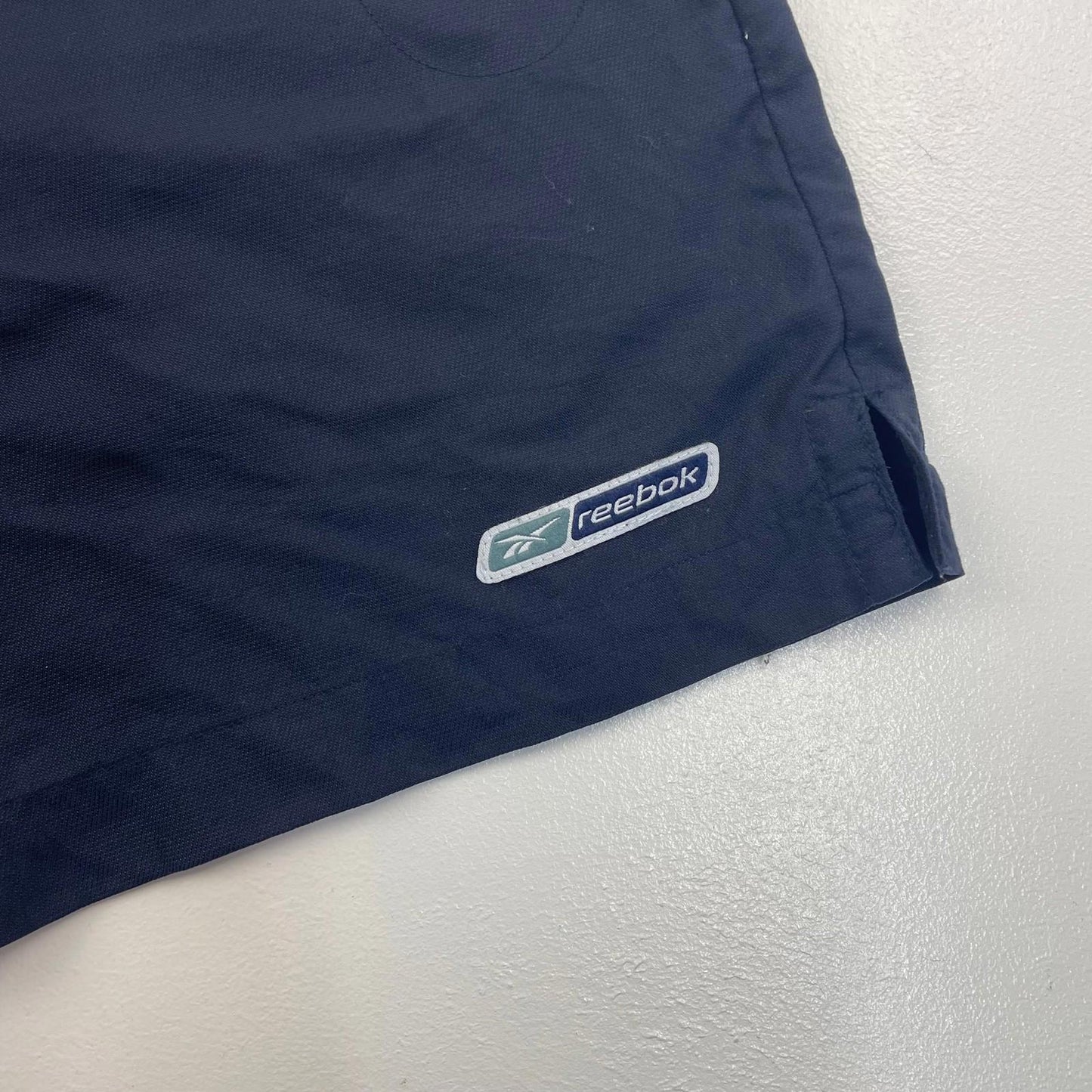 REEBOK Casual Athletic Shorts Navy Blue Womens UK 16