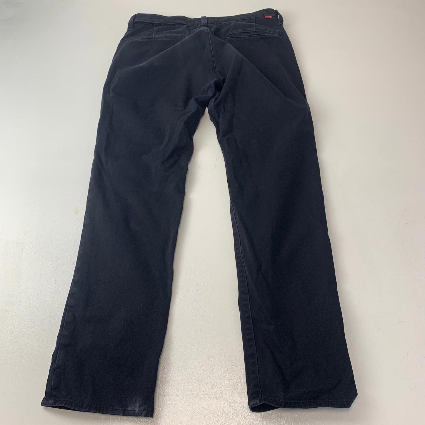 Levi's Commuter Trousers Straight Leg Stretch Black Mens W32 L31