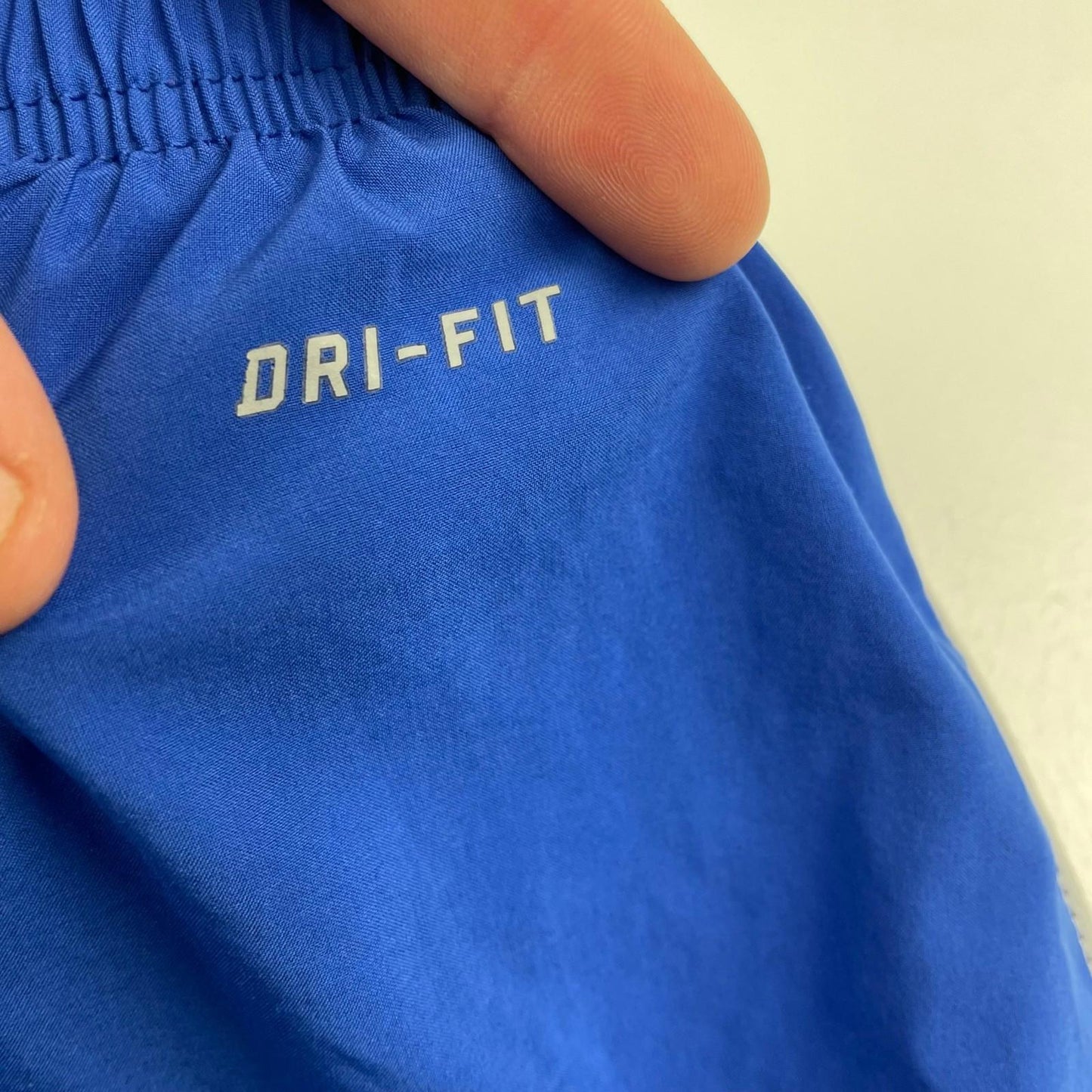 NIKE Dri-Fit Athletic Shorts Breathable Blue Mens XL