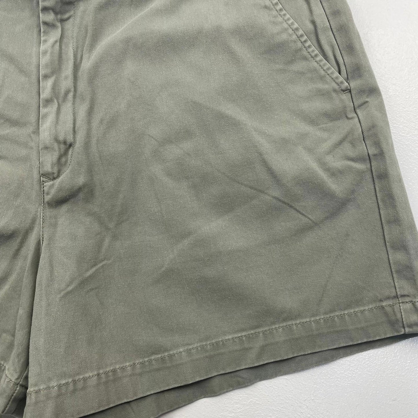 Tommy Hilfiger Chino Shorts Casual Olive Green Womens UK 10